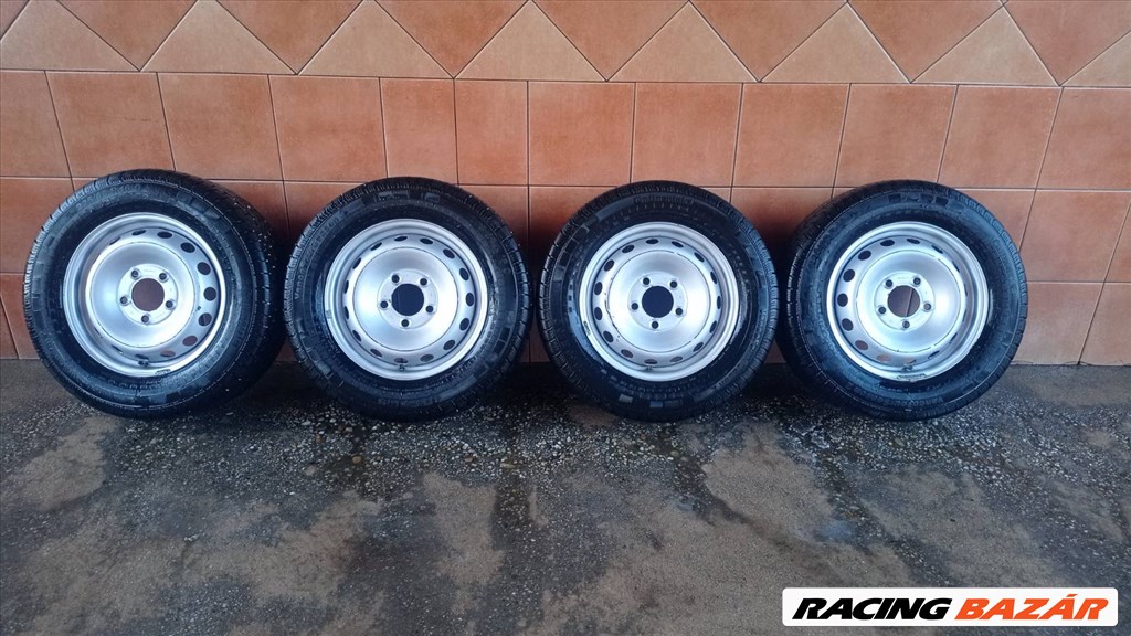 RENAULT MASTER 16" ALUFELNI 5X130 NÈGYÈVSZAKOS 225/65R16 GUMIVAL OLCSÒN!!! 1. kép