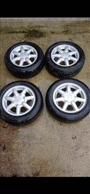VOLKSWAGEN 14" ALUFELNI 4X100 NYÁRI 185/60R14 GUMIVAL OLCSÒN!!!