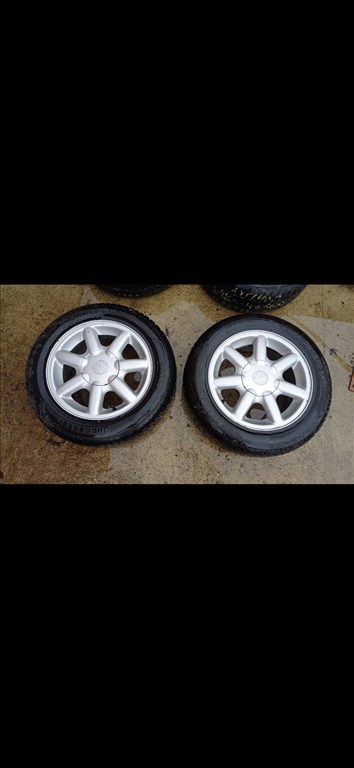 VOLKSWAGEN 14" ALUFELNI 4X100 NYÁRI 185/60R14 GUMIVAL OLCSÒN!!! 3. kép