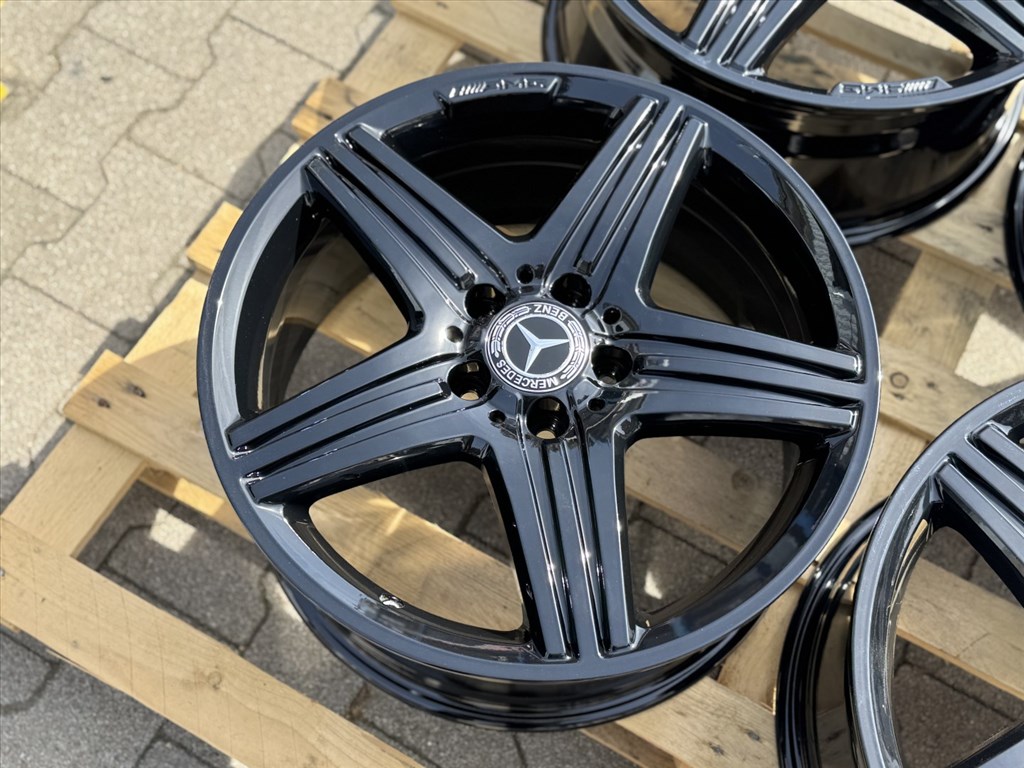 R18 5x112 Original Mercedes AMG A B C CLA V class Vito Viano gyári alufelnik felnik 3. kép