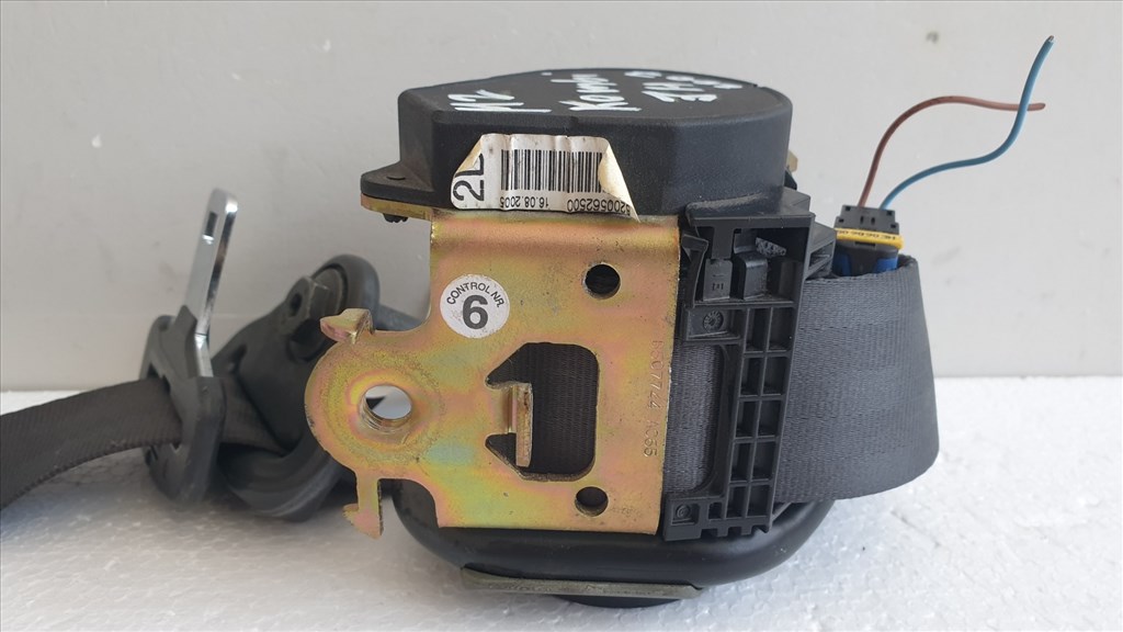 509558 Renault Megane 2, KOMBI, Jobb Hátsó Övfeszítő, Biztonsági Öv. 5. kép