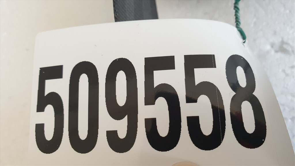 509558 Renault Megane 2, KOMBI, Jobb Hátsó Övfeszítő, Biztonsági Öv. 10. kép