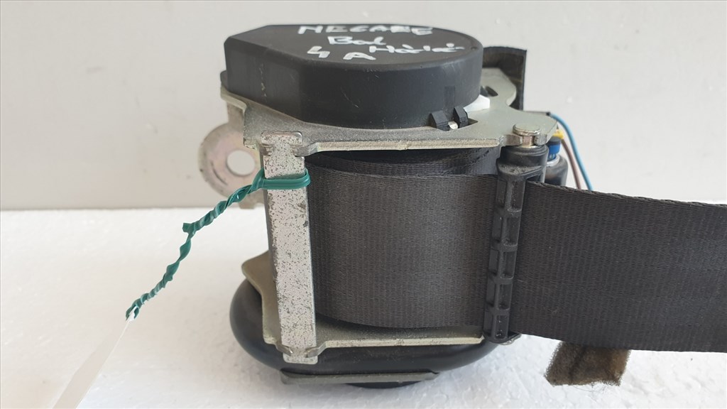 509557 Renault Megane 2, 4 Ajtós, Bal Hátsó Övfeszítő, Biztonsági Öv. 7. kép