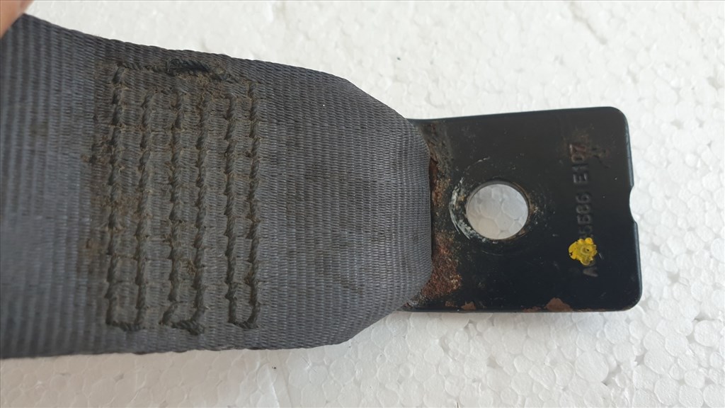 509557 Renault Megane 2, 4 Ajtós, Bal Hátsó Övfeszítő, Biztonsági Öv. 9. kép