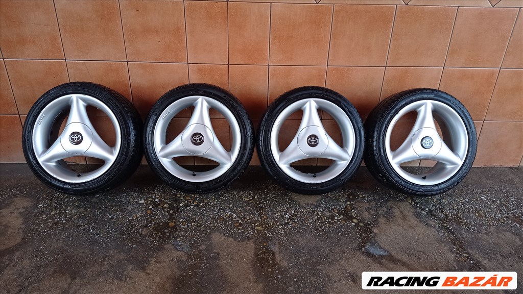 TOYOTA YARIS 15" ALUFELNI 4X100 NYÁRI 195/45R15 GUMIVAL OLCSÒN!!! 1. kép