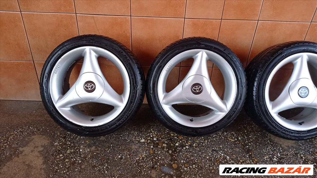 TOYOTA YARIS 15" ALUFELNI 4X100 NYÁRI 195/45R15 GUMIVAL OLCSÒN!!! 2. kép