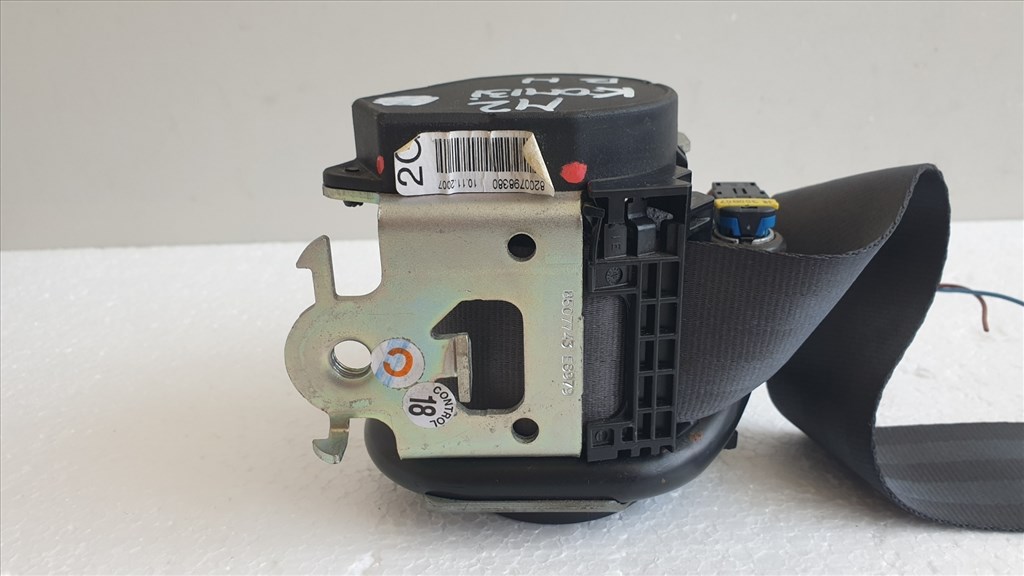 509554 Renault Megane 2, KOMBI, Bal Hátsó Övfeszítő, Biztonsági Öv. 6. kép