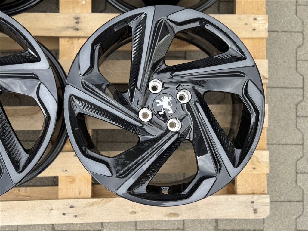 R18 4x108 Original DS Peugeot Citroen 7J ET35 gyári Demo alufelnik 18" 5. kép