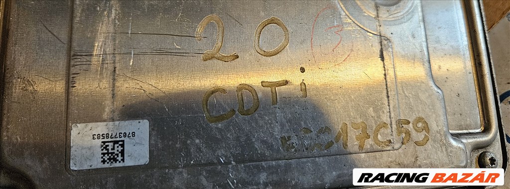 Opel Astra J 2.0 CDTI Motorvezérlő AA5G  55583654 4. kép