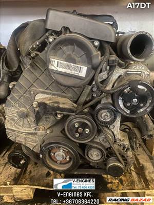 Opel 1,7D, A17DT komplett bontott motor