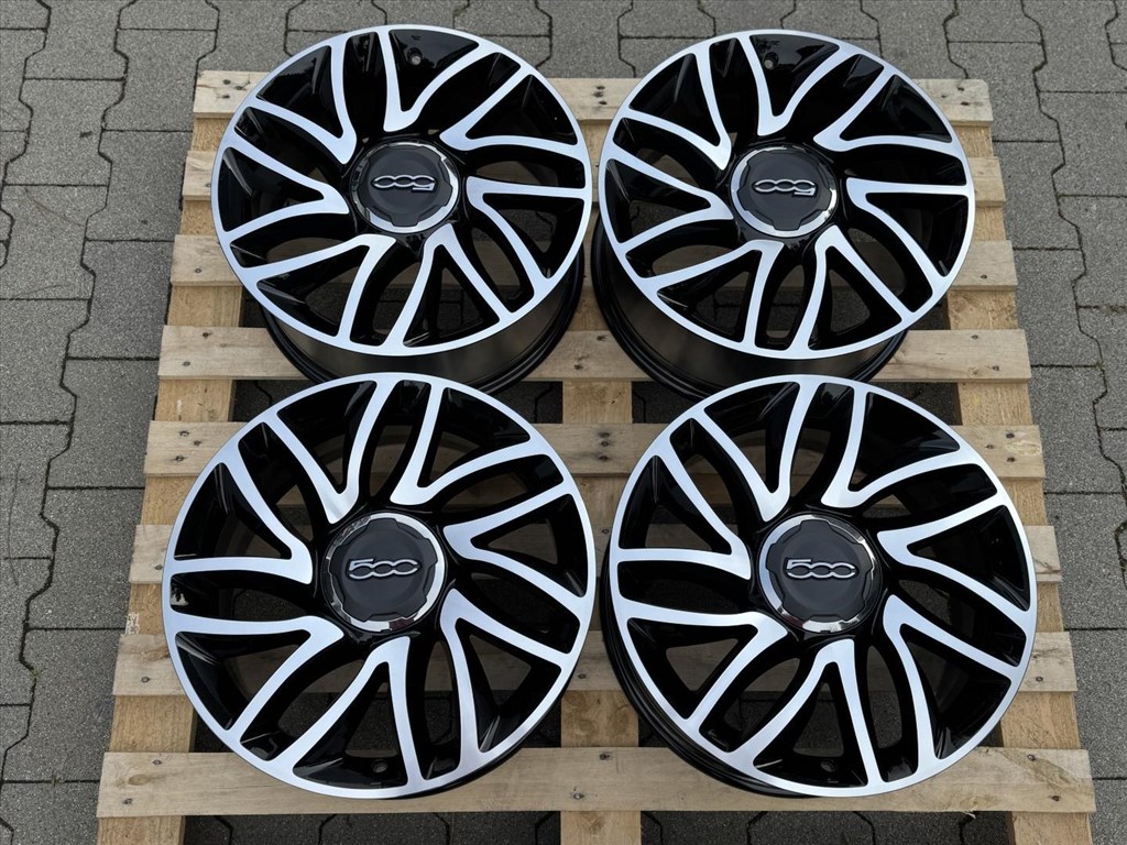 R17 5x98 Original Fiat 500L EGEA TIPO 7J ET41 OE új gyári alufelnik felnik 17" 17col 2. kép