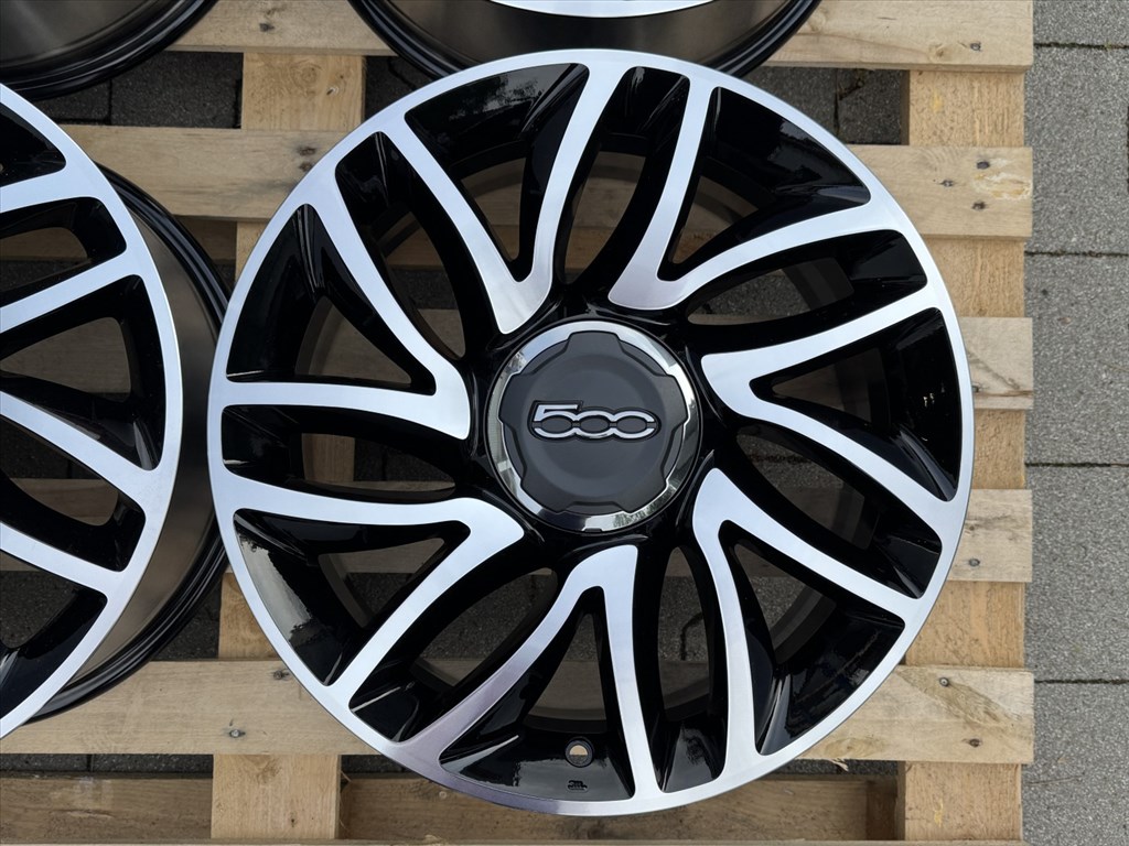 R17 5x98 Original Fiat 500L EGEA TIPO 7J ET41 OE új gyári alufelnik felnik 17" 17col 3. kép