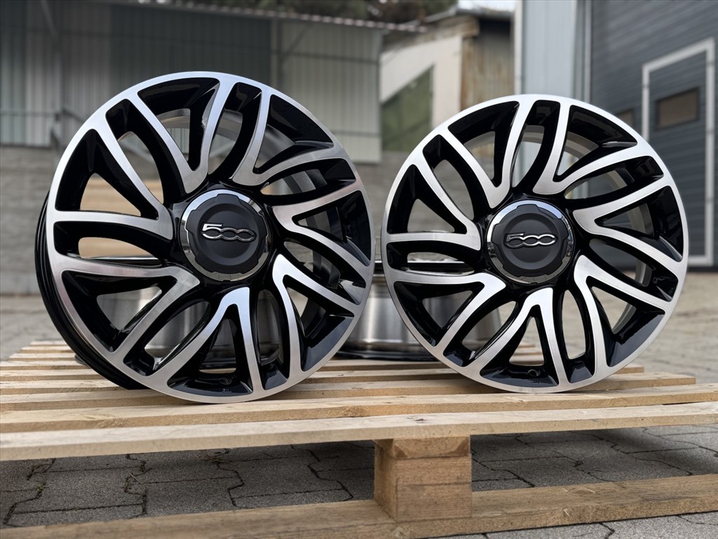 R17 5x98 Original Fiat 500L EGEA TIPO 7J ET41 OE új gyári alufelnik felnik 17" 17col 5. kép