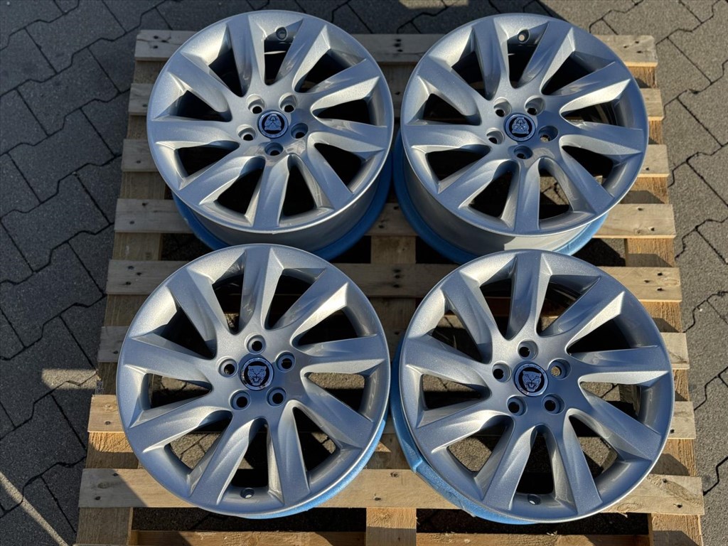 R17 5x108 Original Jaguar XF 7.5J ET45 új gyári alufelnik felnik 17"  3. kép