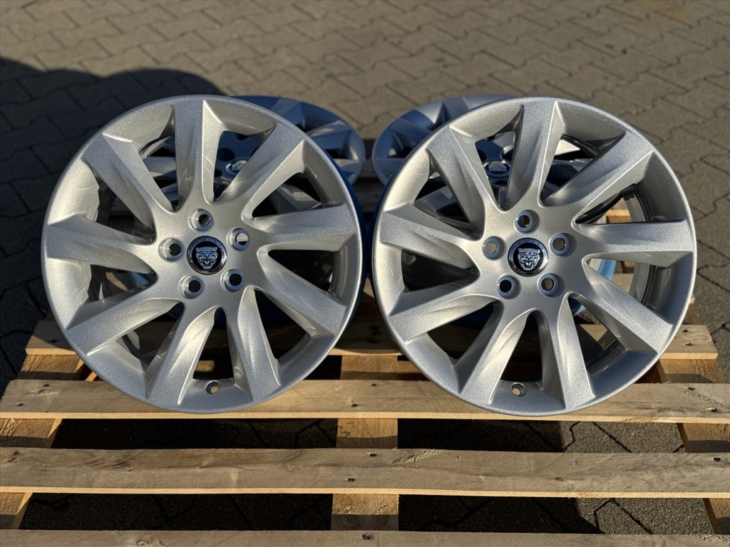 R17 5x108 Original Jaguar XF 7.5J ET45 új gyári alufelnik felnik 17"  5. kép