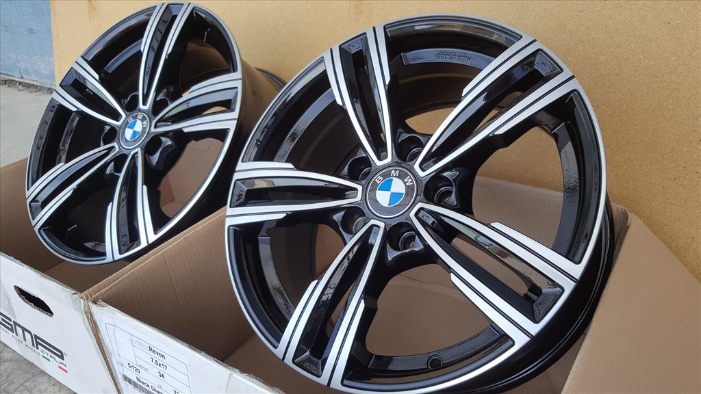 GMP REVEN 17 5x120 BMW 1 2 3 4 5 X1 X3 X4 TUV KBA 7. kép
