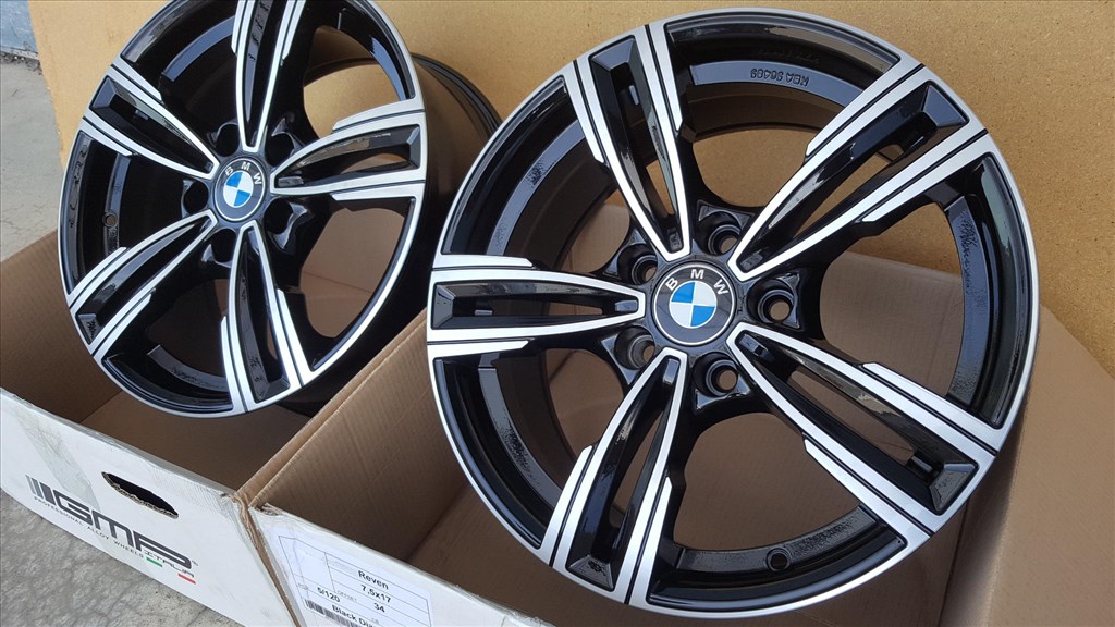 GMP REVEN 17 5x120 BMW 1 2 3 4 5 X1 X3 X4 TUV KBA 10. kép