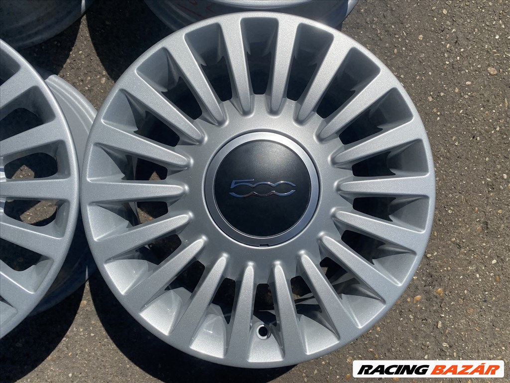4db gyári 15" Fiat 500 alufelni. (3832) 2. kép
