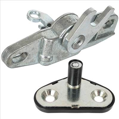 Renault Master II Busz tolóajtó felső zár és ütköző (jobb oldal) 1998-