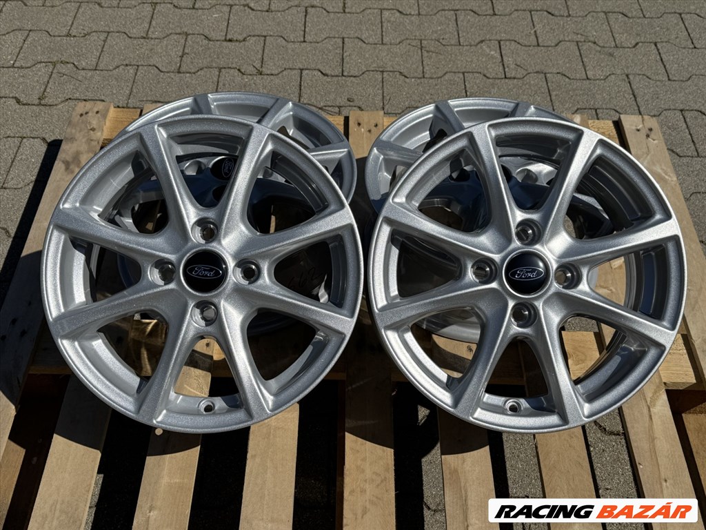R15 4x108 Original Ford Fiesta 6J ET45  új gyári felnik alufelnik 15"  2. kép