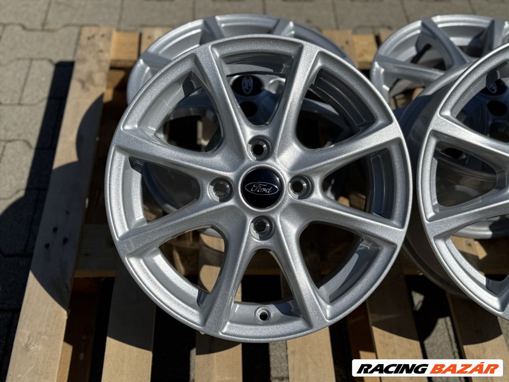 R15 4x108 Original Ford Fiesta 6J ET45  új gyári felnik alufelnik 15"  3. kép
