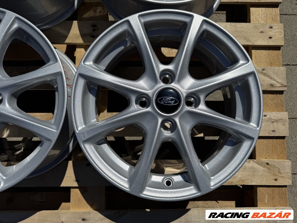 R15 4x108 Original Ford Fiesta 6J ET45  új gyári felnik alufelnik 15"  4. kép
