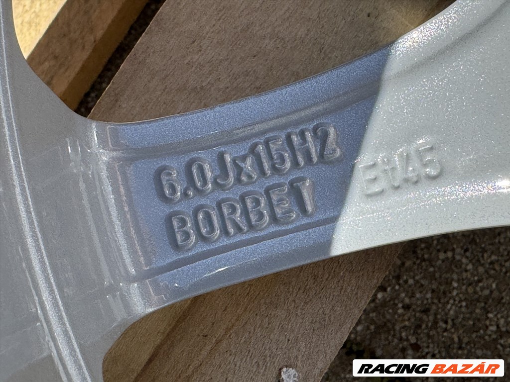 R15 4x108 Original Ford Fiesta 6J ET45  új gyári felnik alufelnik 15"  6. kép