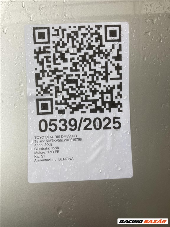 Toyota Auris (E150) 1.6 Valvematic 1ZR-FE 1.6 dual vvti motor  8. kép
