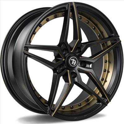 SEVENTY 9 MATT+BRONZ 19 5X120 BMW 3 5 F10 F11 E90 M POWER 8,5/9,5".