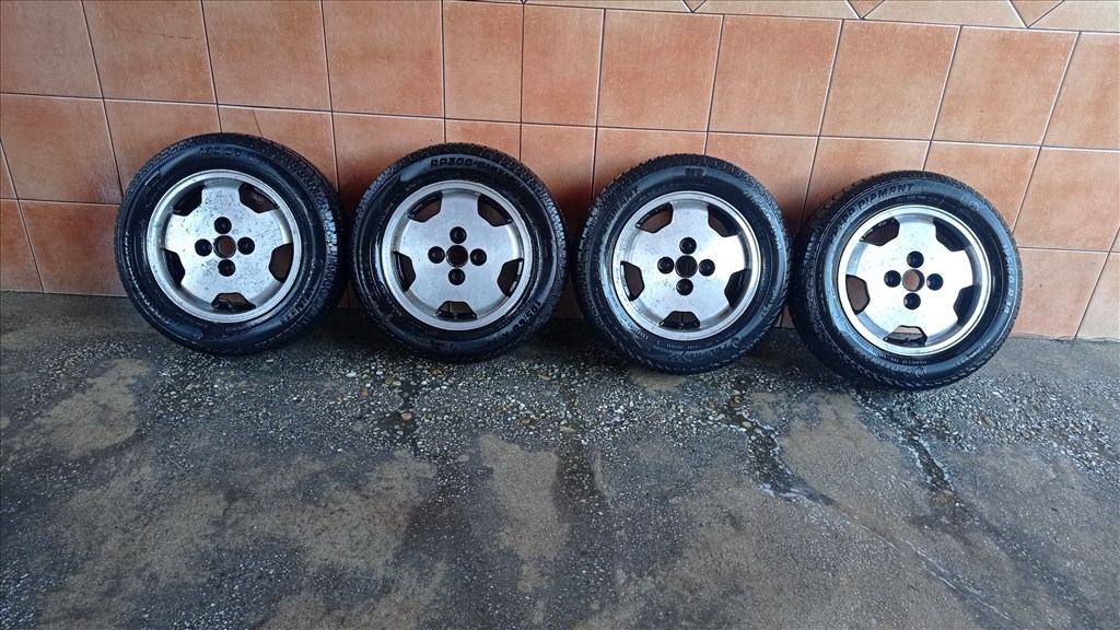 PEUGEOT PARTNER 14" ALUFELNI 4X108 NYÁRI 195/60R14 GUMIVAL OLCSÒN!!! 1. kép