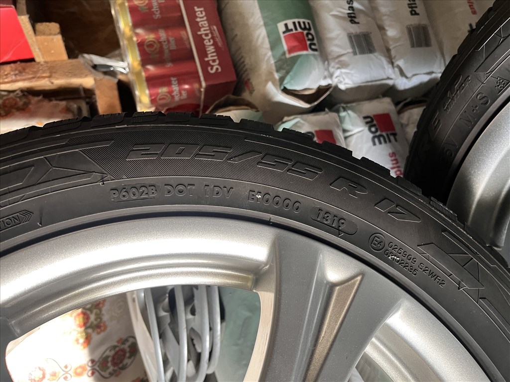 17” 4x100 alufelni szett téligumikkal! 4. kép