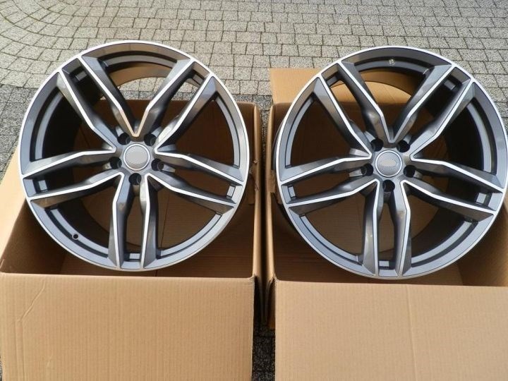 R559 MG ALUFELNI 21" 5x112 AUDI A5 A6 A7 RS7 A8 NEW Q7 ET31 3. kép