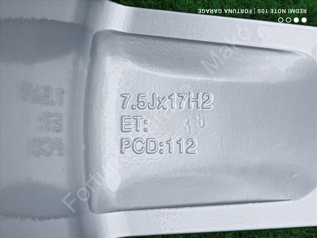 5x112 17" SMC felújított alufelni garnitúra 3. kép