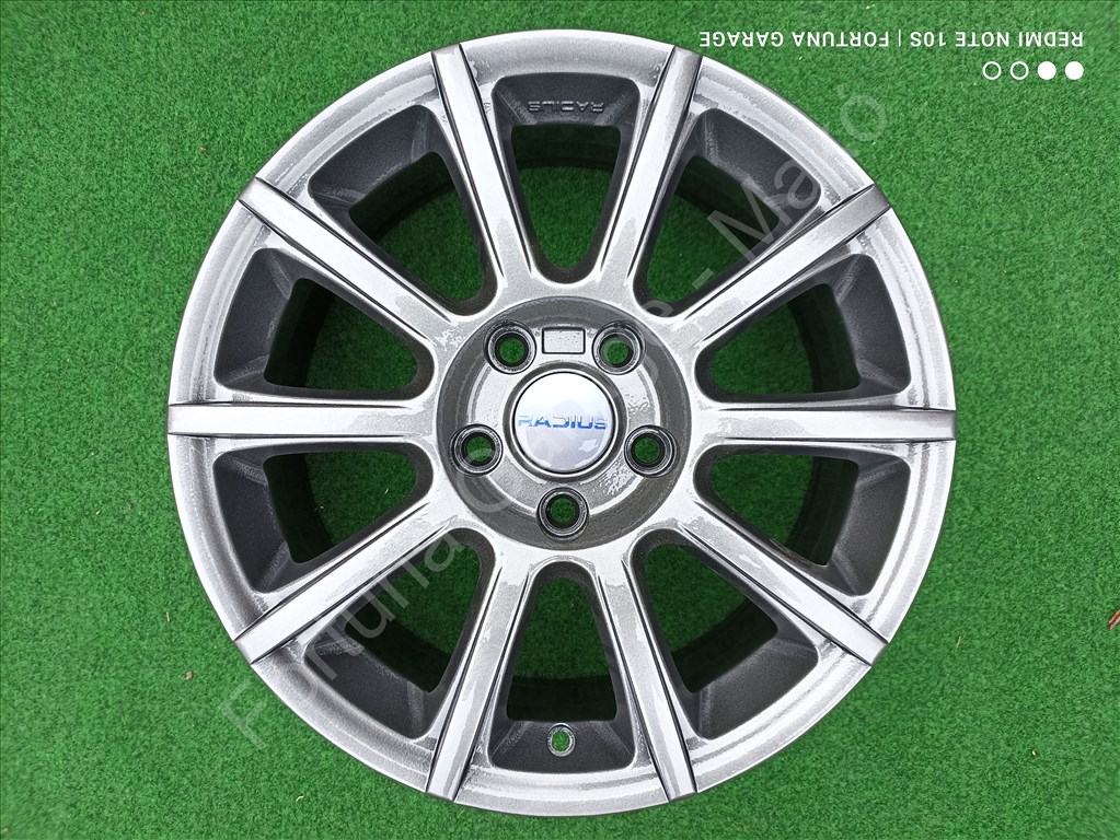 5x112 17" Radius R9 felújított alufelni garnitúra 2. kép