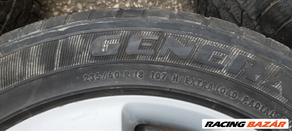  Audi Q7, Vw Touareg 5x130 lyukosztású 18" alufelni, 235/60 General gumikkal eladó! 4L0601025AF 13. kép