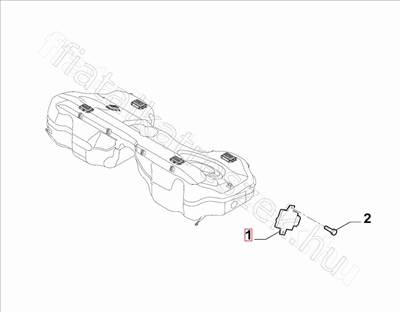 Üzemanyag pumpa ECU ALFA ROMEO GIULIA - FIAT eredeti 50570746