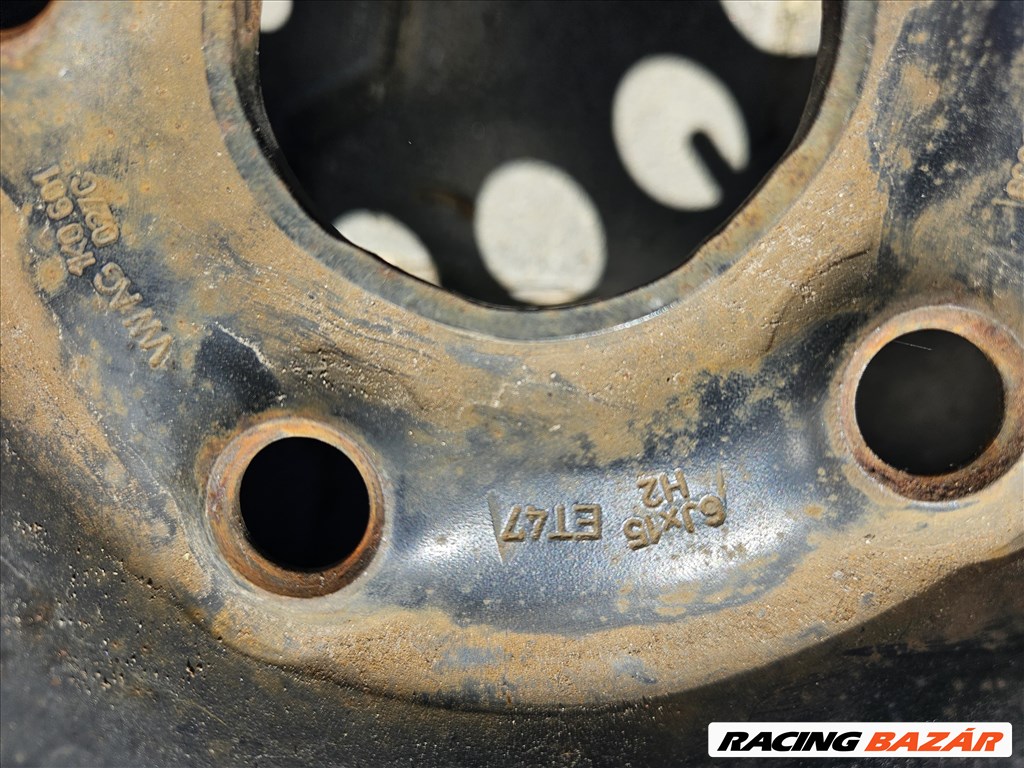  5x112 15" gyári lemezfelni, 195/65 Barum téli gumi (18992) 2. kép