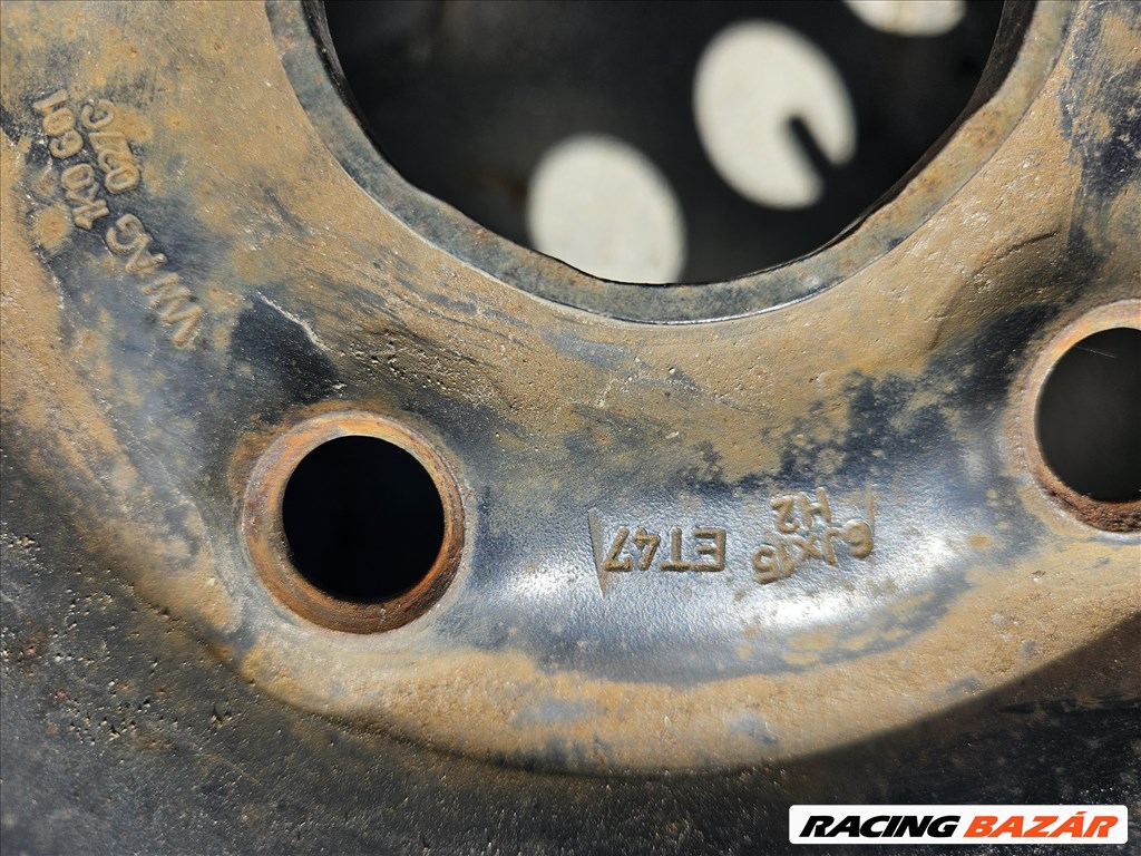  5x112 15" gyári lemezfelni, 195/65 Barum téli gumi (18992) 4. kép