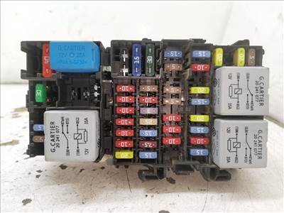 RENAULT CLIO IV 1.5 dCi 75 Biztosítéktábla Utastér #37835# 240180487R