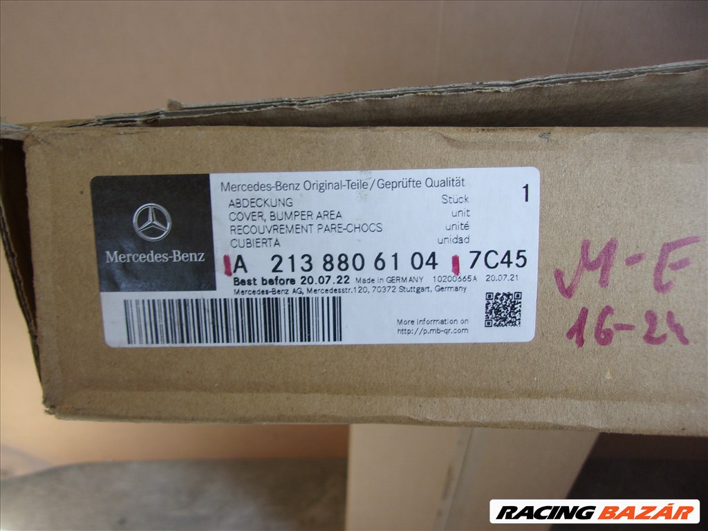 MERCEDES E-OSZTÁLY A213 All-Terrain bal első sárvédő ív 2016-2024 A2138806104 5. kép