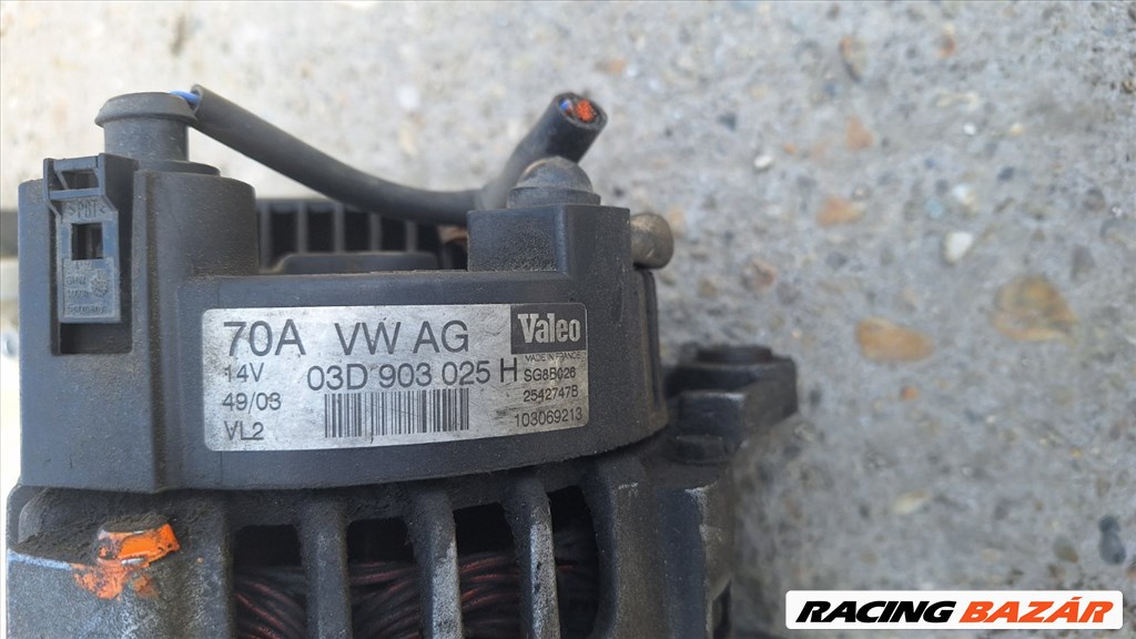 Skoda Fabia I, 1.2 12V generátor  3. kép