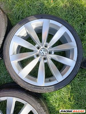  5x112 lyukosztású 19" újszerű alufelni, rajta 235/35 újszerű Yokohama nyári gumi gumi 