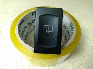 Volkswagen Sharan I Ablakfűtés Kapcsoló *49956* vw-7m3959621 vw-ym2118c621aaw