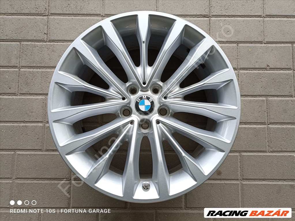  5x112 18" BMW Style 632 használt alufelni garnitúra + TPMS 3. kép