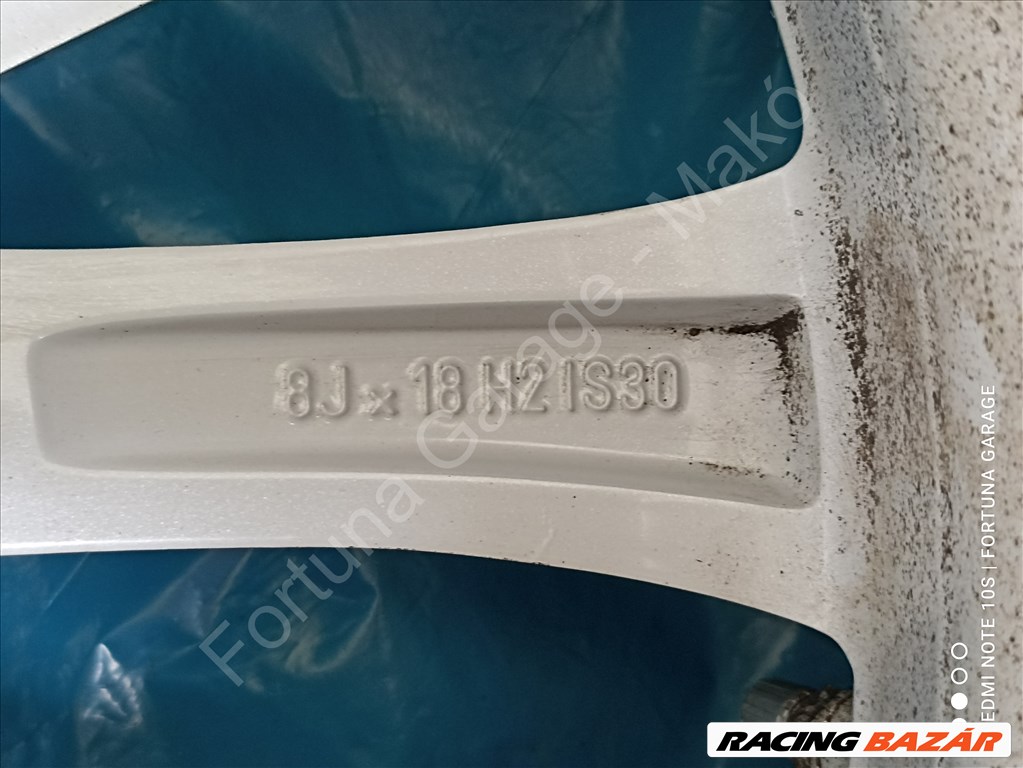  5x112 18" BMW Style 632 használt alufelni garnitúra + TPMS 7. kép
