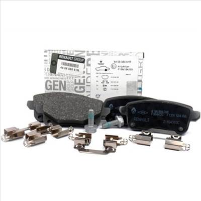 Renault Fluence gyári új fékbetét garnitúra tárcsafékhez hátsó tengely 2010-től