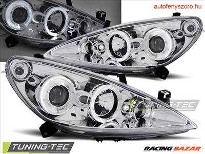 Peugeot 307 PEUGEOT 307 04.01-09.05 ANGEL EYES CHROME Tuning-T