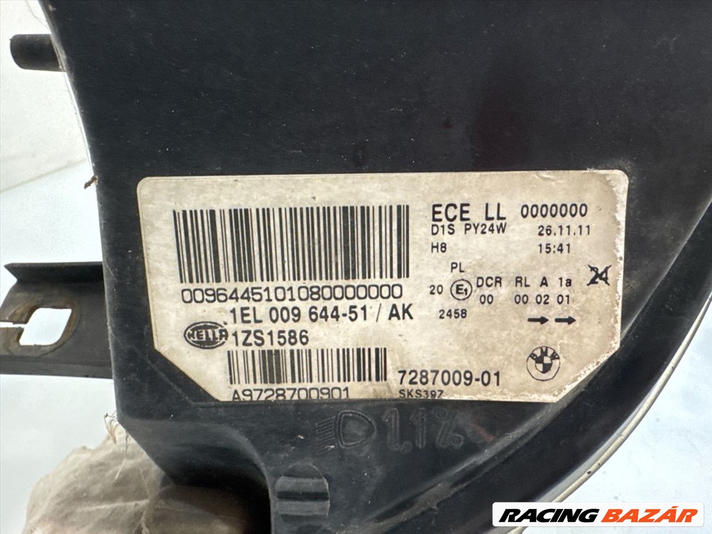 BMW X5 E70 X6 E71 bal oldali bi-xenon fényszóró  63117287009 4. kép