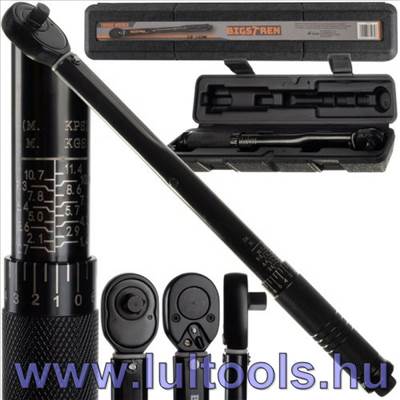 Nyomatékkulcs, 3/8", 7-112 Nm