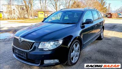 Skoda Superb II komplett bal első ABL kanyarkövető dynamic xenon fényszóró lámpa
